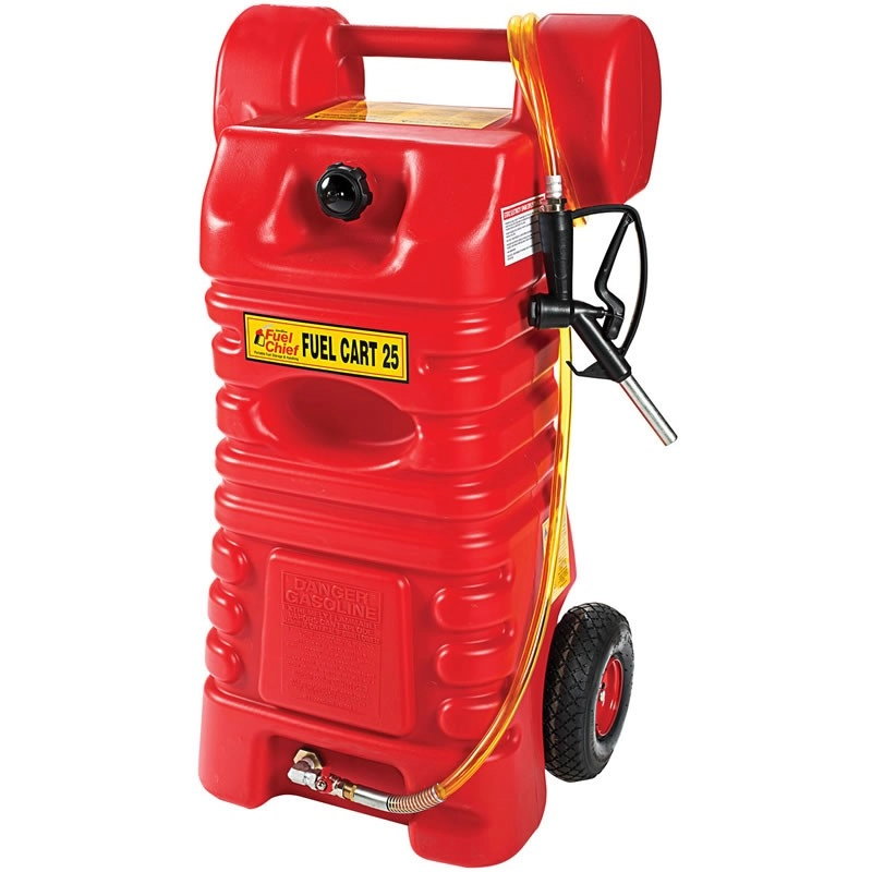 25-Gallon Poly Fuel Cart - Gasoline Image