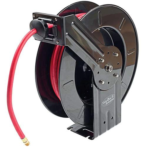 Spring Rewind Air and Water Hose Reel