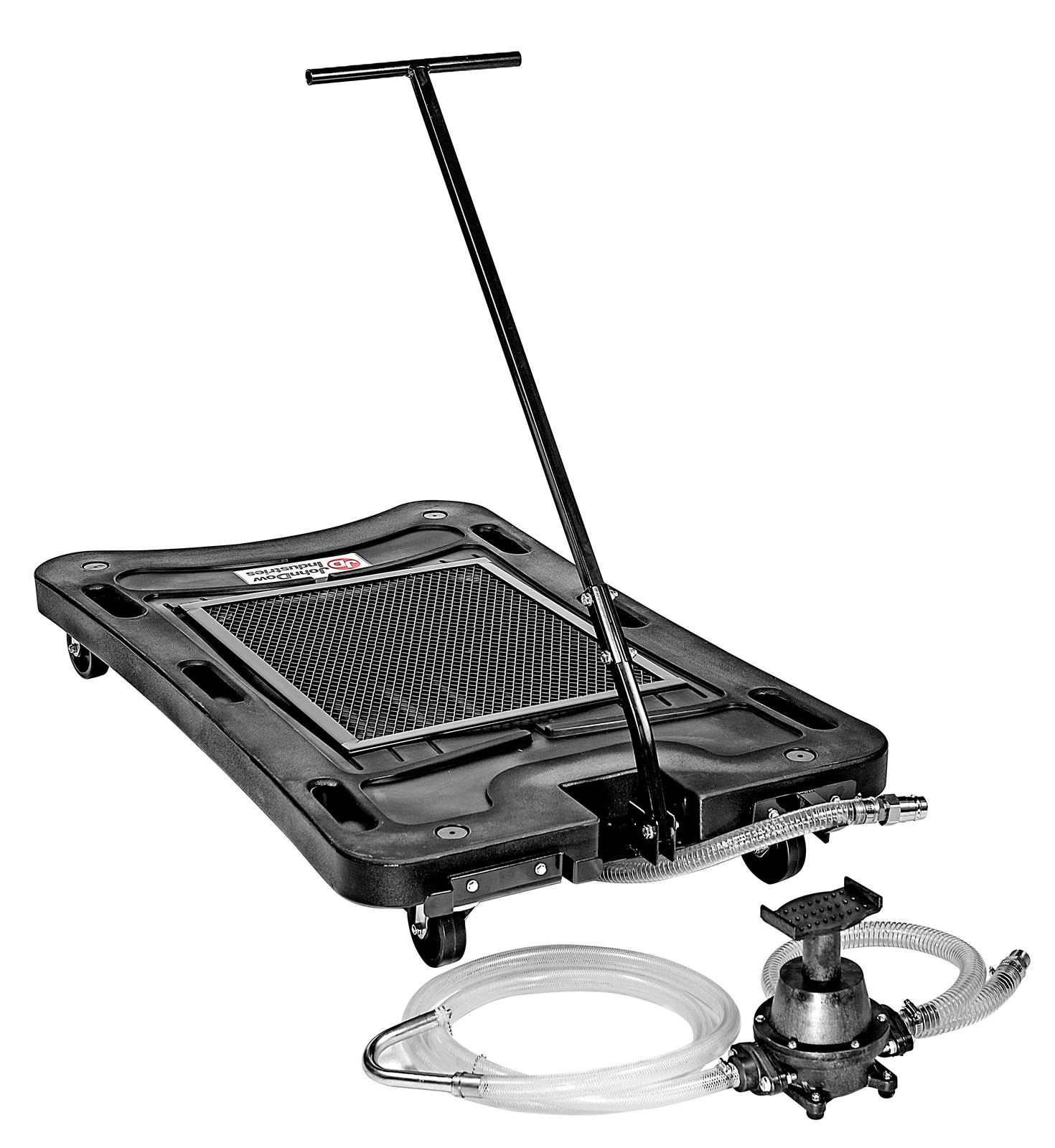 17-Gallon Poly Low-Profile Oil Drain with Foot Pump Image