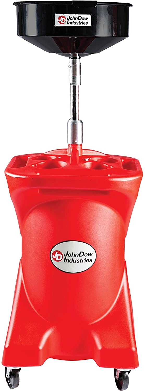 27-Gallon Deluxe Poly Portable Oil Drain