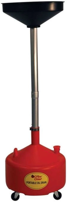 8-Gallon Economy Portable Poly Oil Drain
