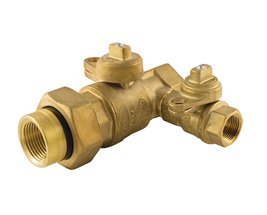Commercial Lockwing TEA Coated Utility Gas Ball Valve with Insulated Tail Piece