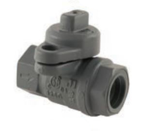 Lockwing Painted Utility Gas Ball Valve