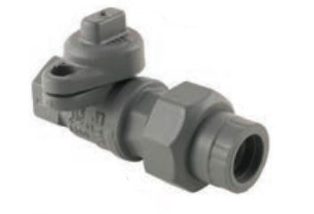 Lockwing Painted Utility Gas Ball Valve with Insulated Tail Piece Image