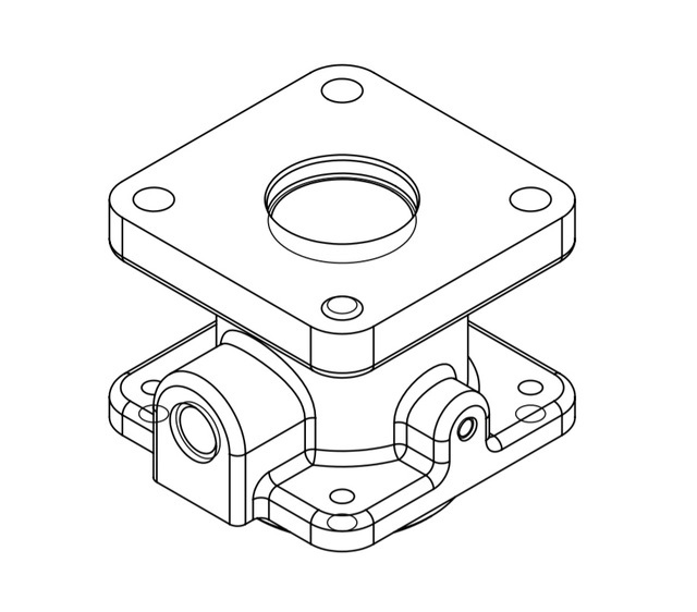 Outlet Body and Gasket Kit Image