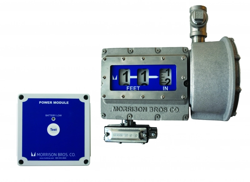 Mechanical Vertical Tank Gauge With Alarm Relay