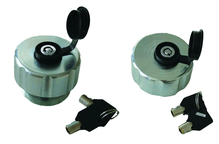 Spin-Secure Vented Locking Fill Cap