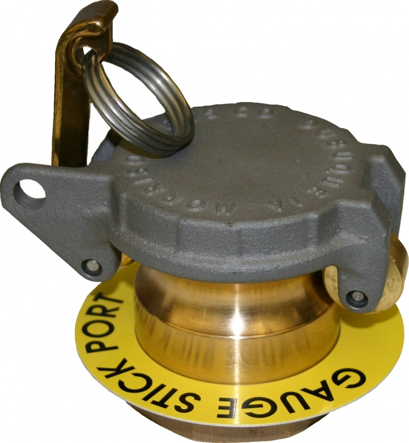Gauge Stick Port Cap and Adaptor