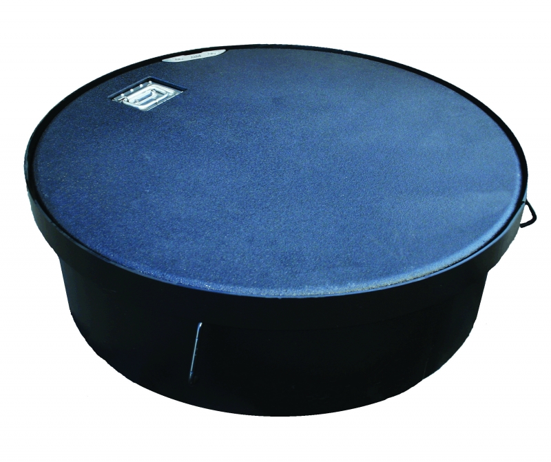 Lightweight Manhole Cover with Handle and Pry Plate