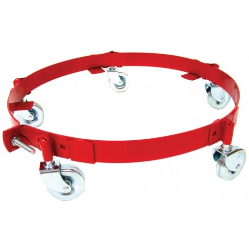 Band-Type Dolly with Steel Casters for 30 Gallon Drum Image