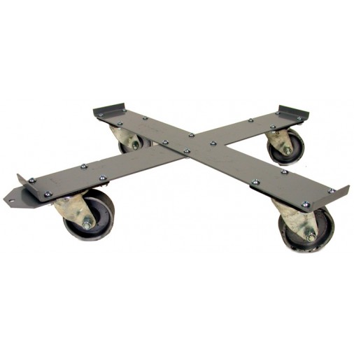 Lip-Type Dolly with Steel Casters for 55 Gallon Drum