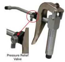 Hi-Pressure Grease Booster Control Handle with Relief Valve