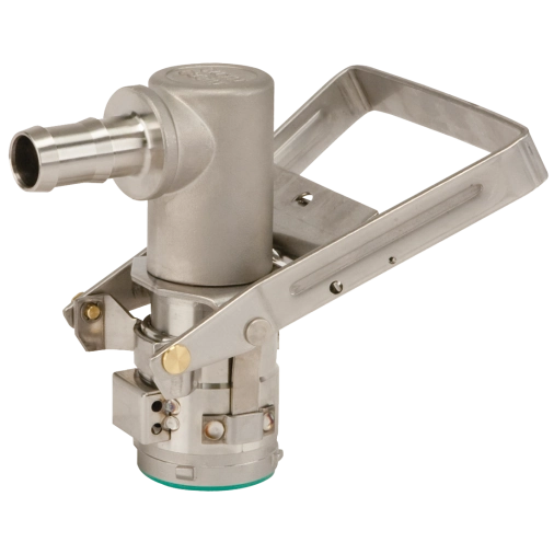 Stainless Steel Micro-Matic Coupler with 3/4 in. Barbed Outlet Image