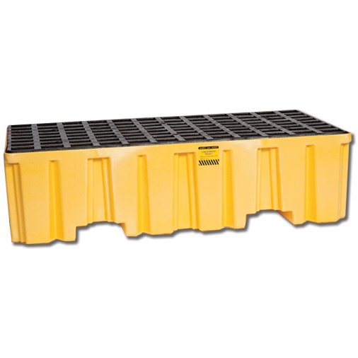 2-Drum Spill Pallet with 66 Gallon Capacity