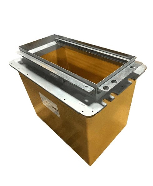 Wide-Access Fiberglass Dispenser Sump