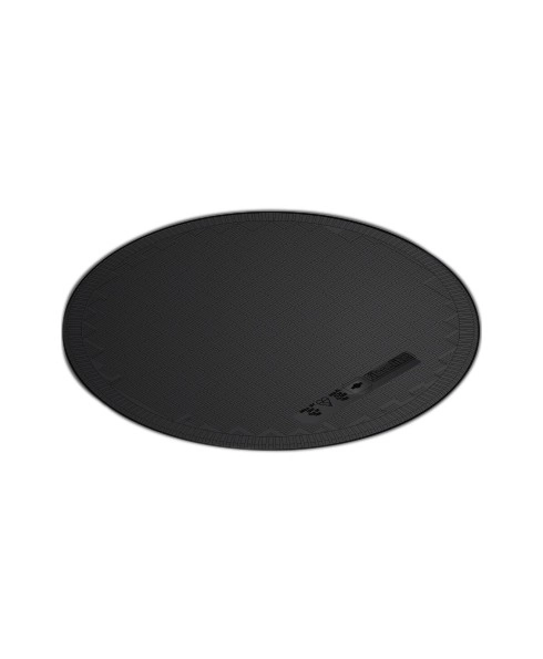 12 in. Diameter Black Composite Manhole Cover Image