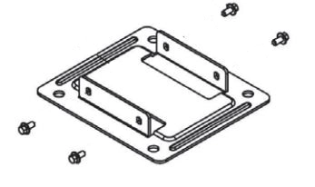 Plate Support and Screws Hose Reel Urea/Small