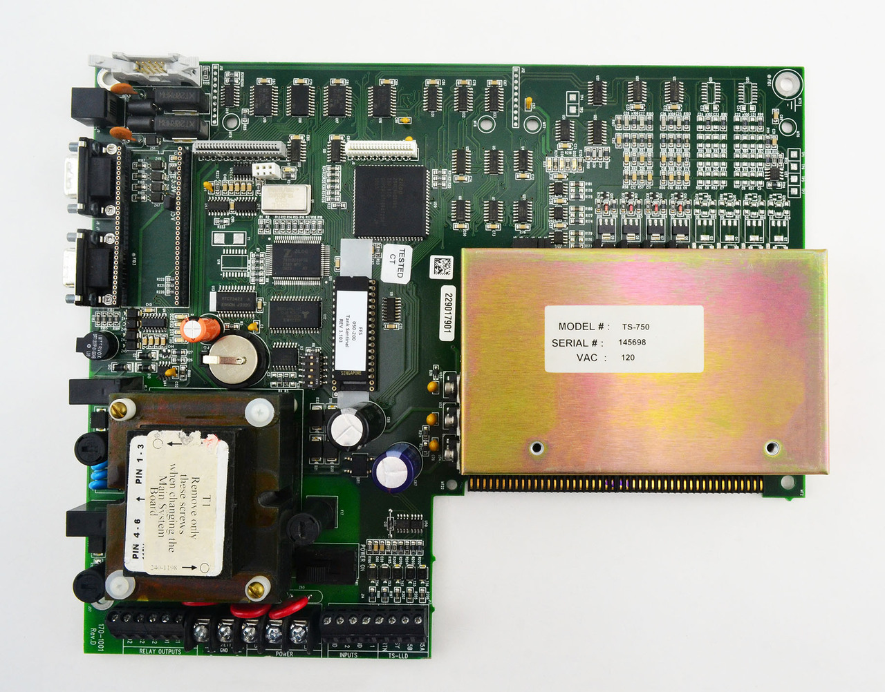 TS-2001 MAIN SYSTEM BOARD, Fits Incon