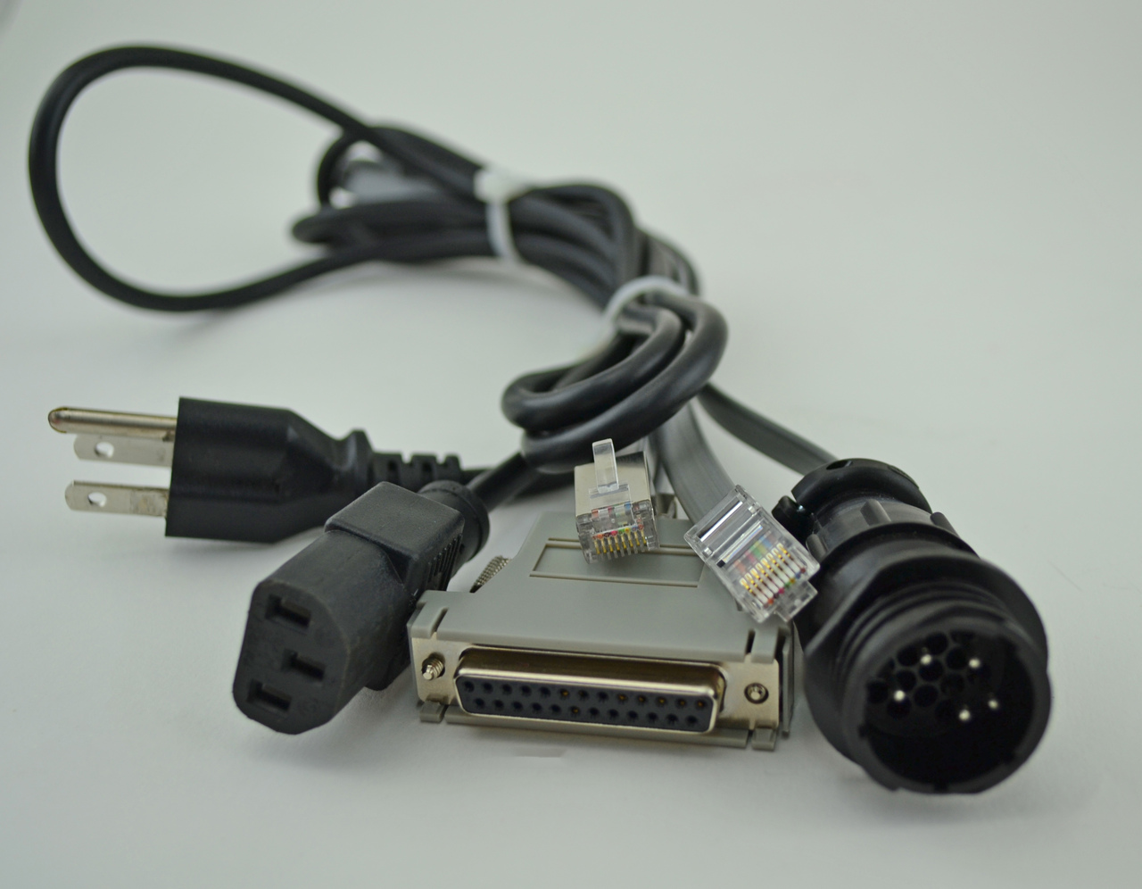 VXDHC CABLE SET - POWER SUPPLY, VXHC TO RUBY, AND VXDHC TO 67 BOX, Fits Verifone