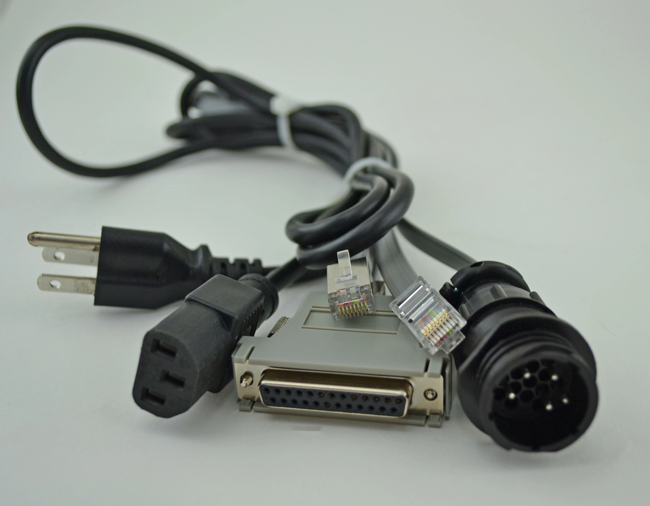VXDHC CABLE SET - POWER SUPPLY, VXHC TO RUBY, AND VXDHC TO 67 BOX, Fits Verifone
