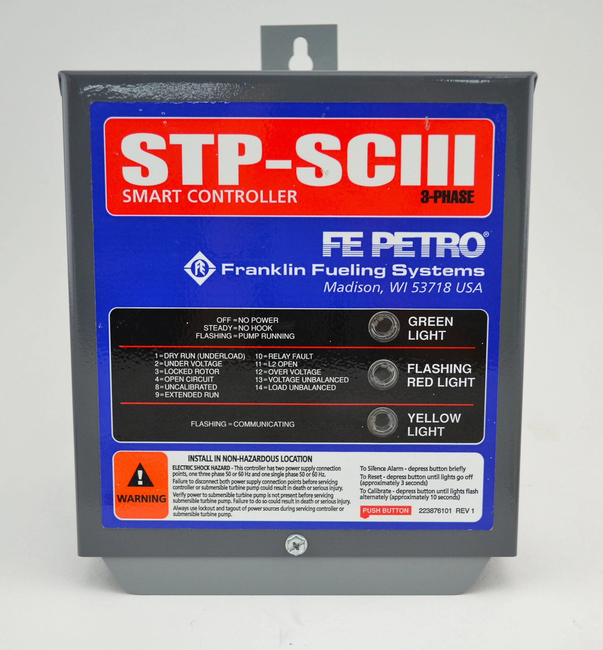 STP-SCIII 3 PHASE SMART CONTROLLER, Fits Franklin Fueling Image