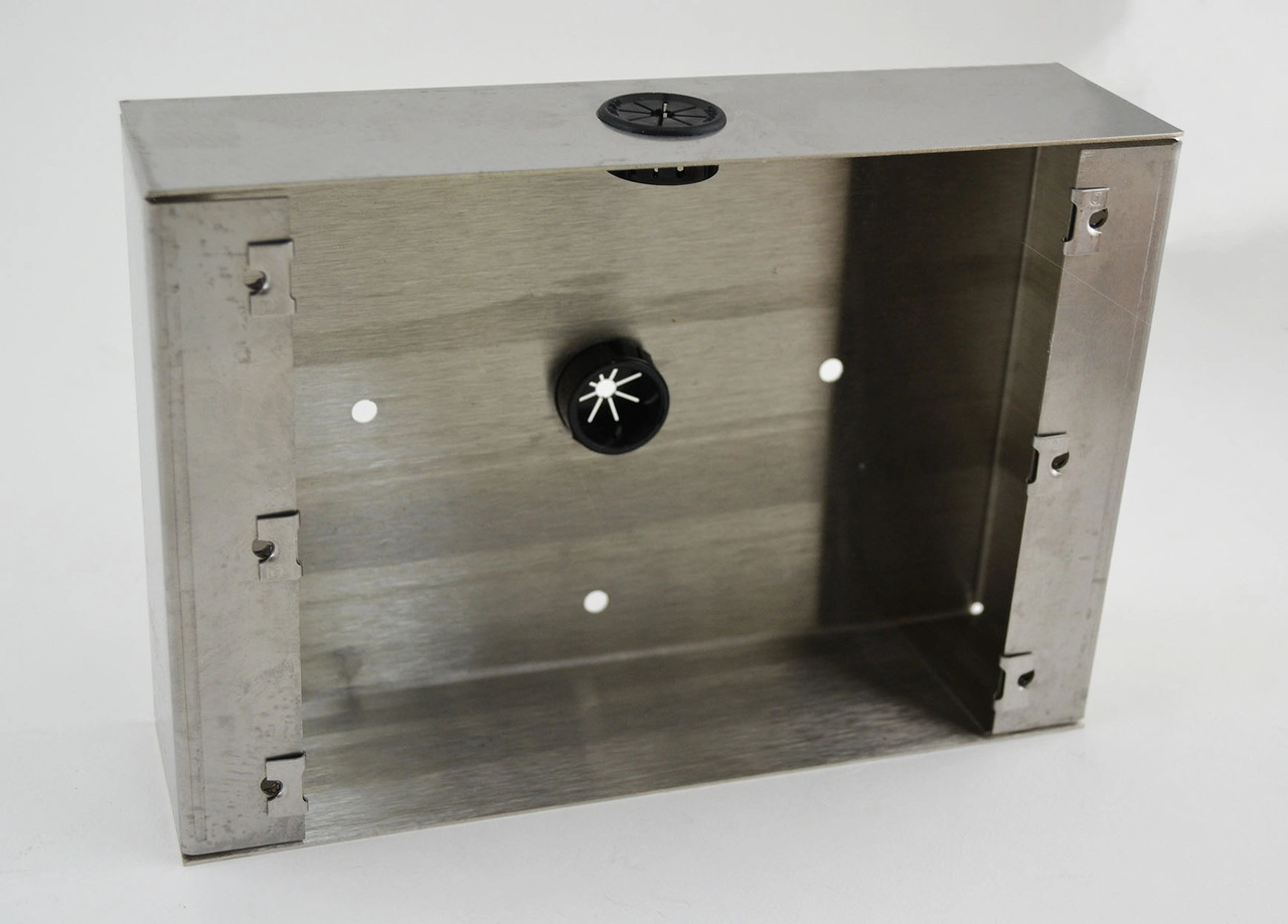 BACK BOX, CALL STATION, STAINLESS, Fits 3M Image