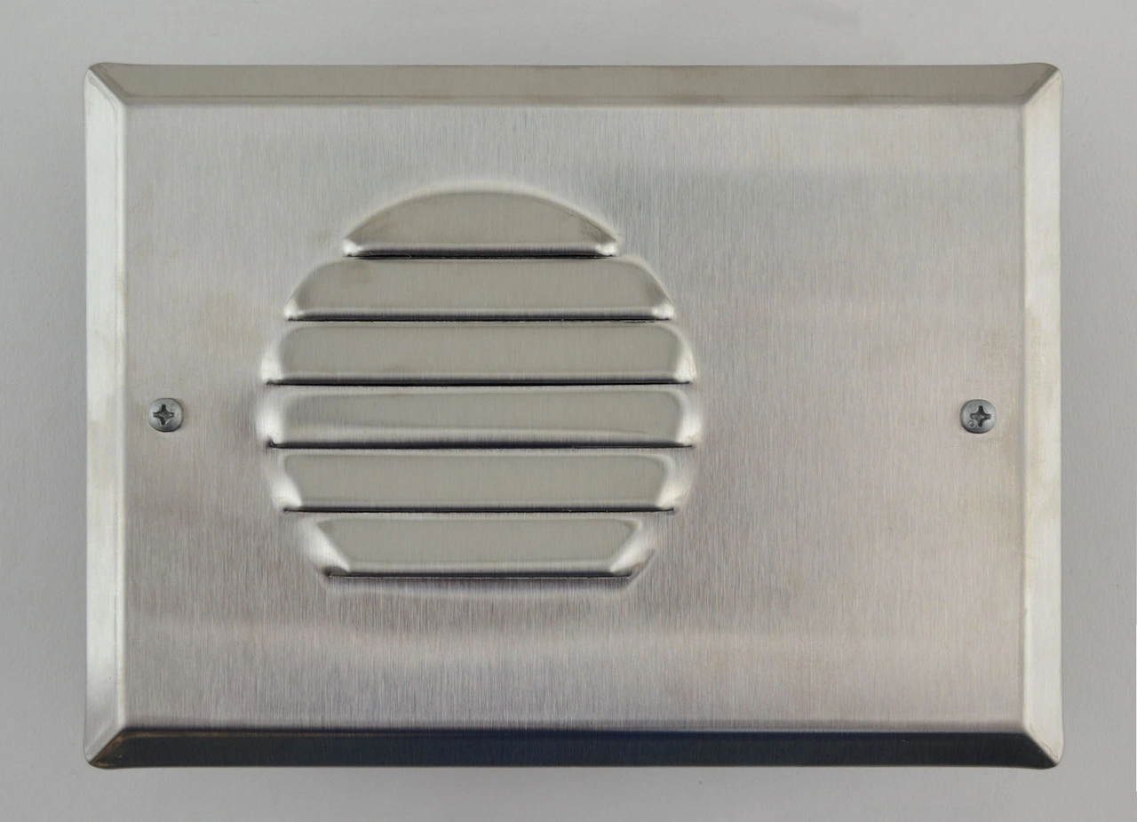 CALL STATION, NO BUTTON, WITHOUT BACK BOX STAINLESS, Fits 3M Image