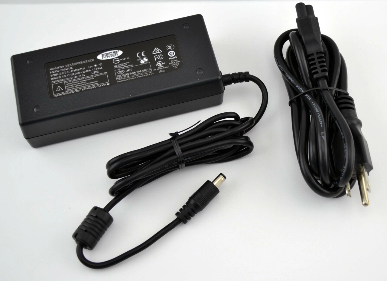 POWER SUPPLY 12VDC, 6A USED WITH D2400 20-24 STATION INTERCOM, Fits 3M