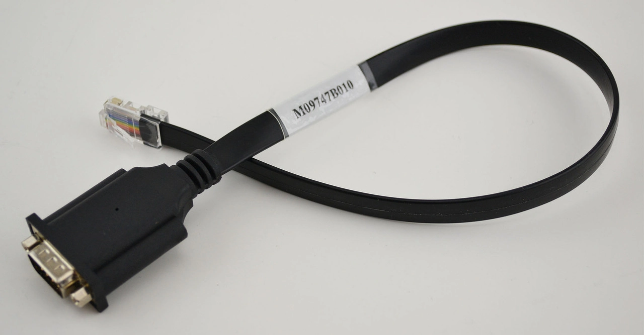 RJ-45 TO DB-9 SERIAL CABLE ASSEMBLY, Fits Gilbarco
