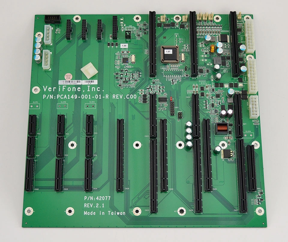 BACKPLANE BOARD, Fits Verifone Image