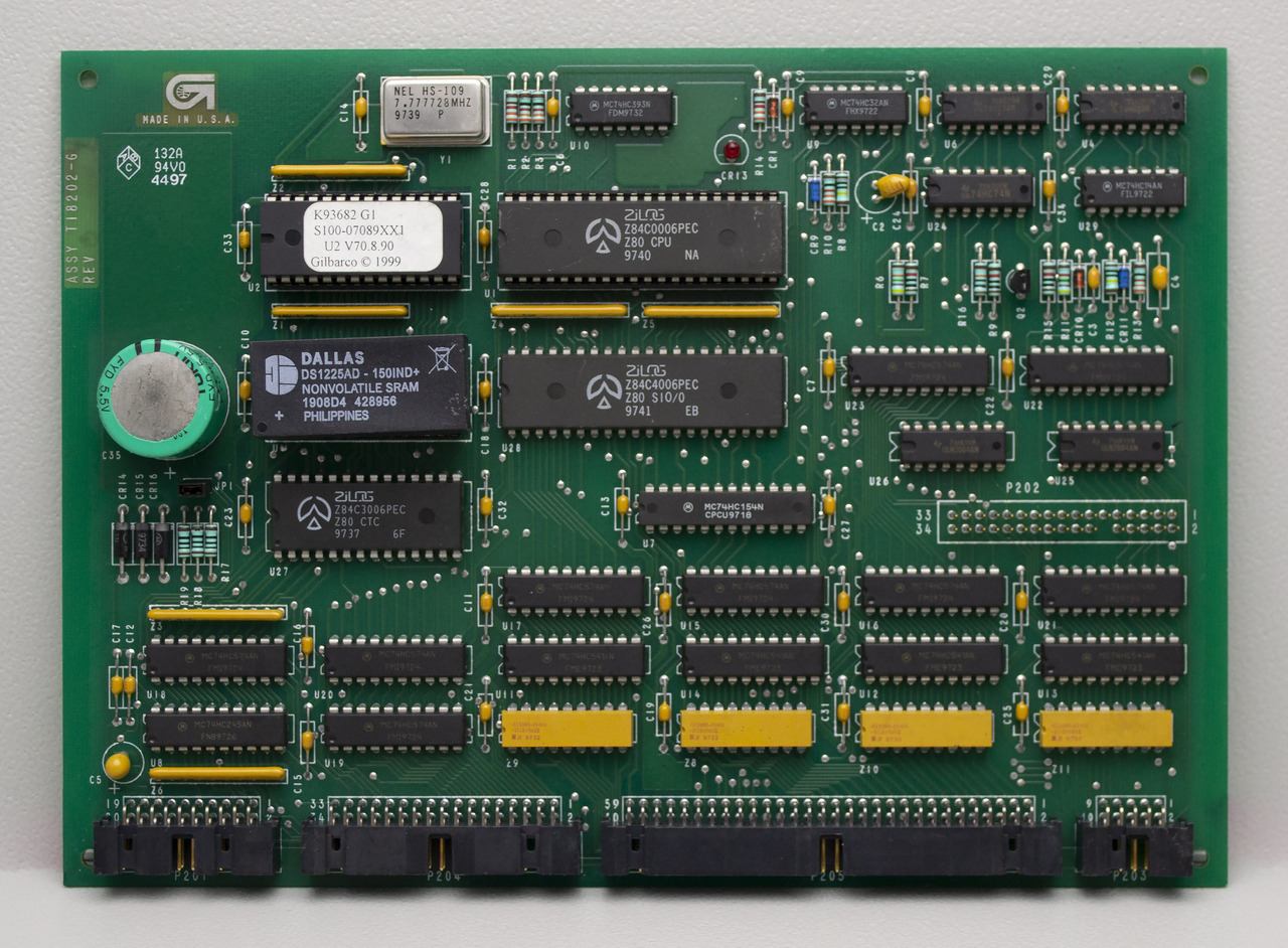 PUMP CONTROLLER BOARD WITH FACTORY SOFTWARE, Fits Gilbarco