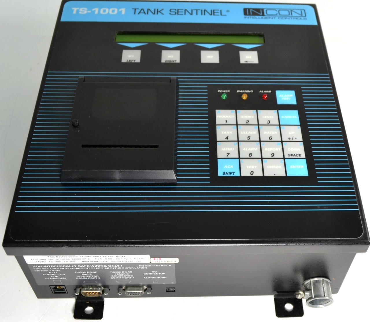 TS-1001 COMPLETE TANK MONITOR, Fits Incon Image