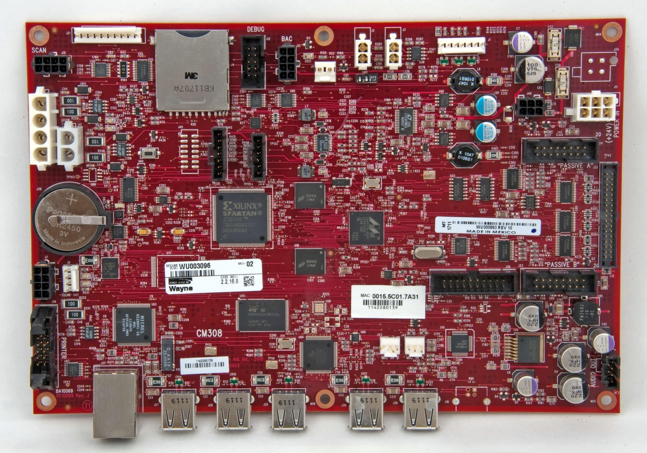 RED IX SECURE CAT BOARD - QVGA, Fits Wayne