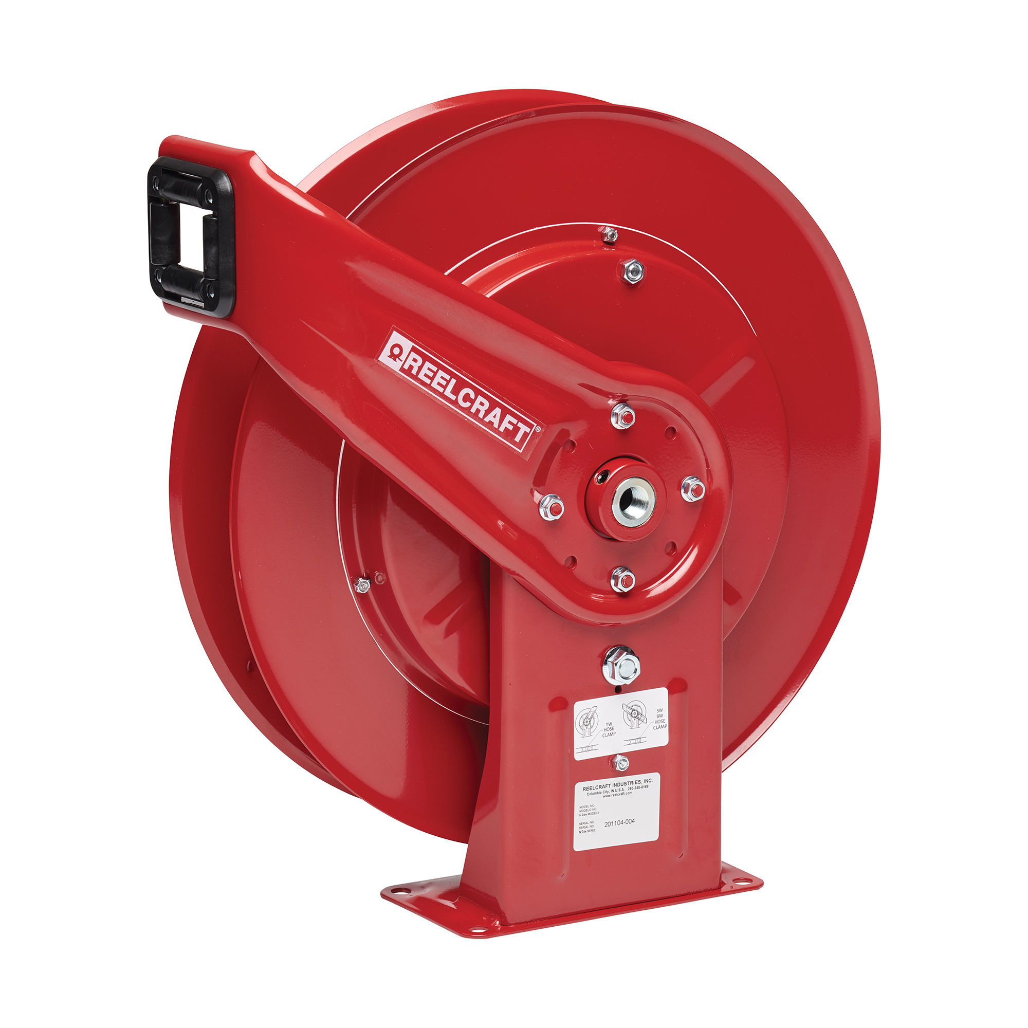 Spring Rewind Twin Hydraulic Hose Reel Image