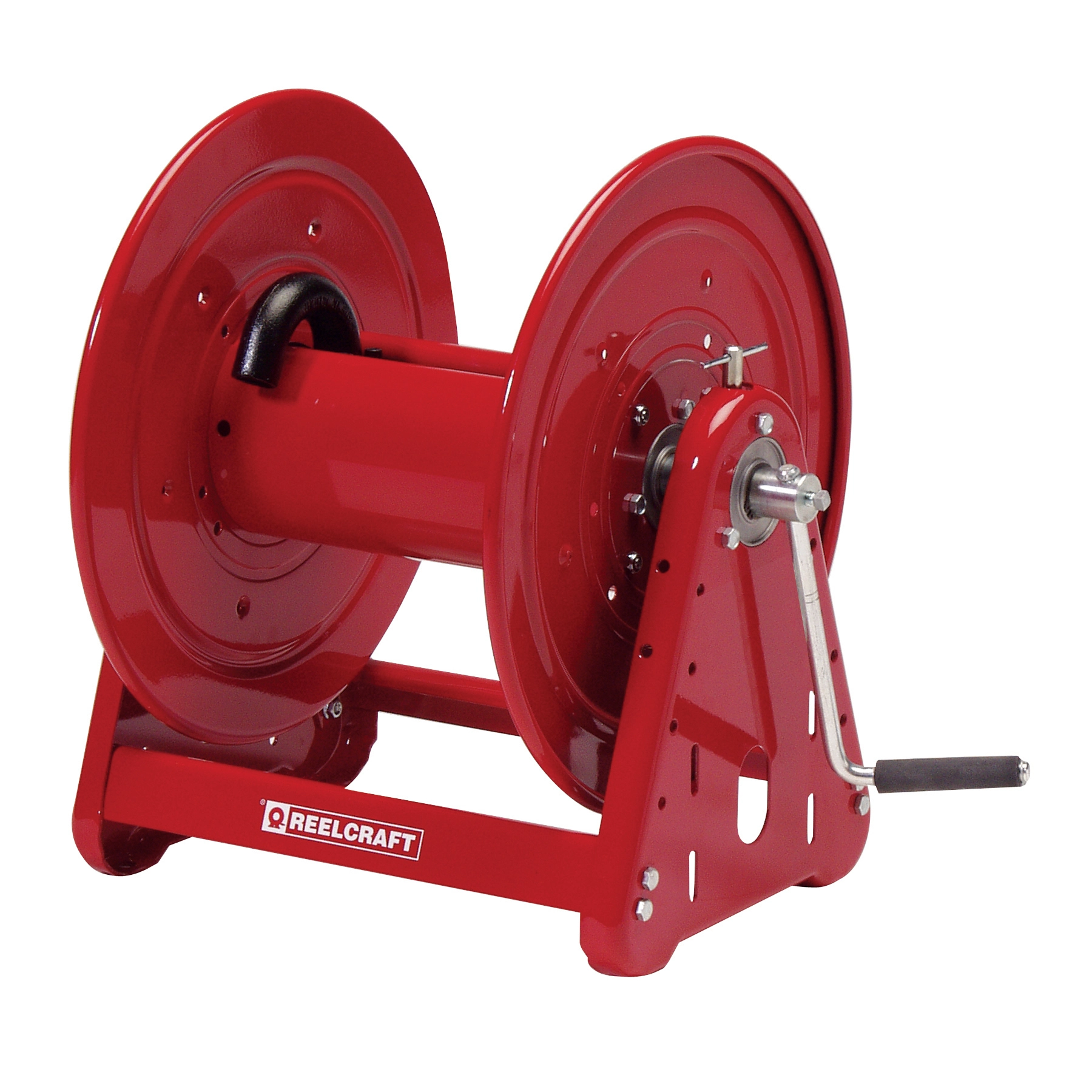 Premium Duty Hand Crank Hose Storage Reel Image