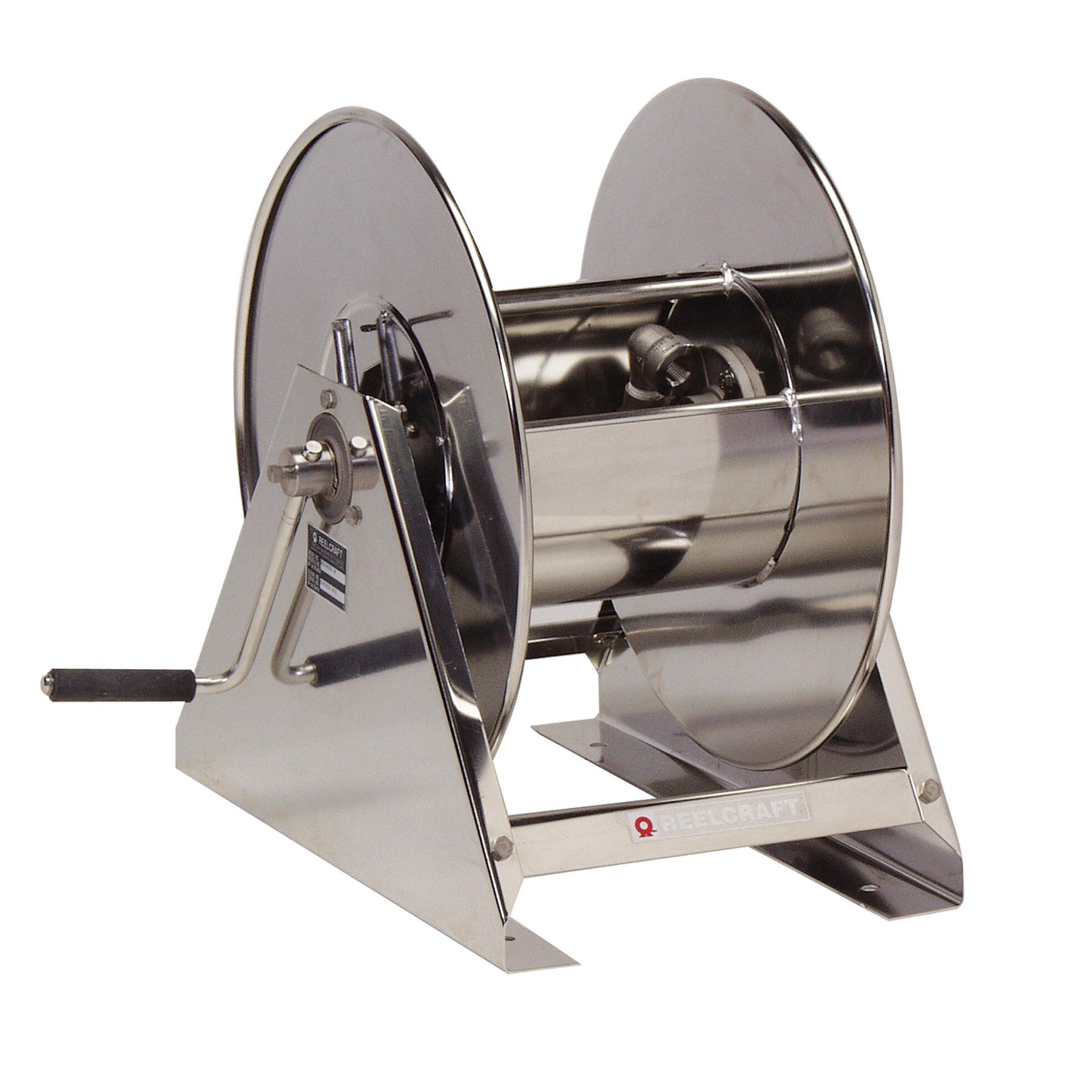 Manual Rewind Stainless Pressure Wash Reel Image