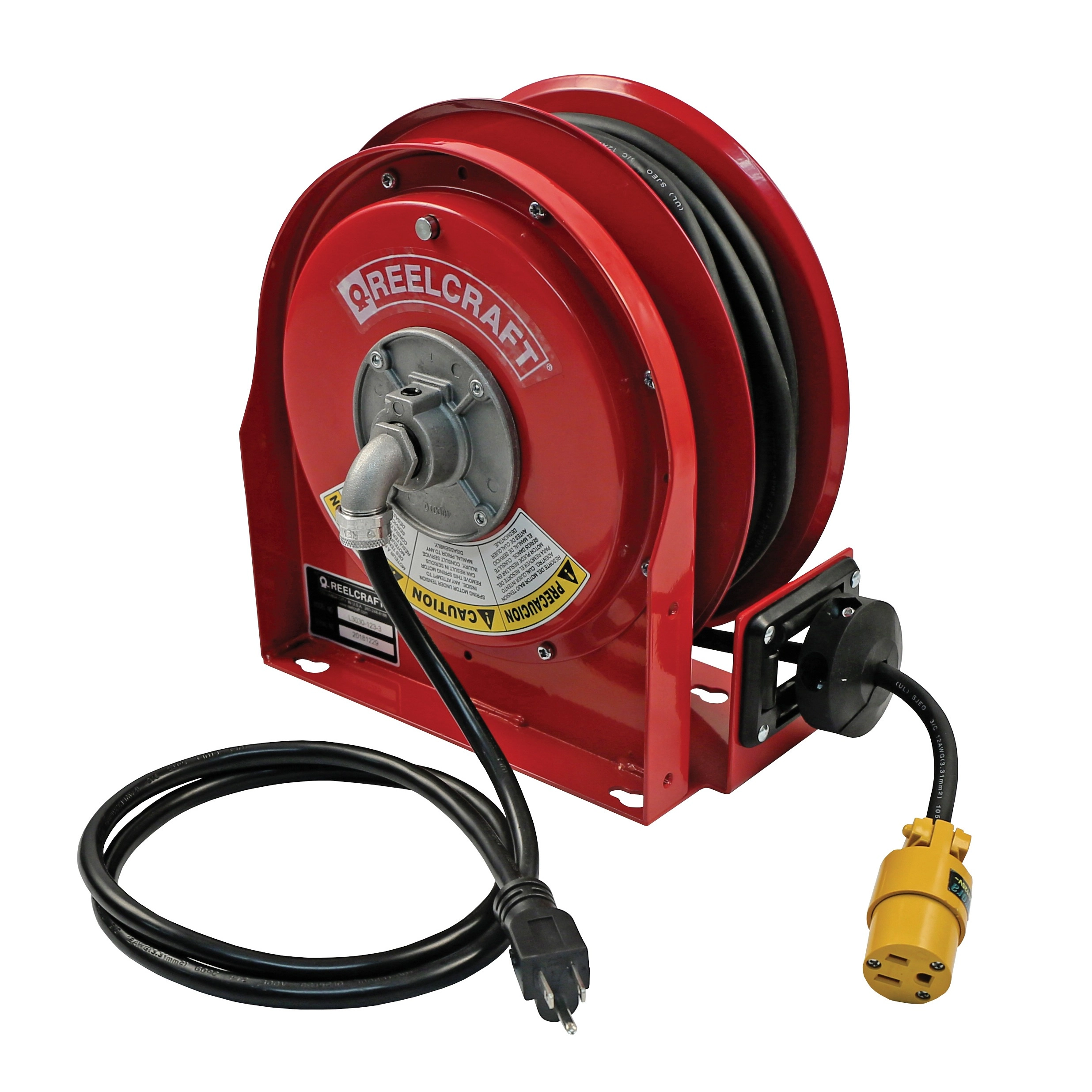 Spring Rewind Cord Reel