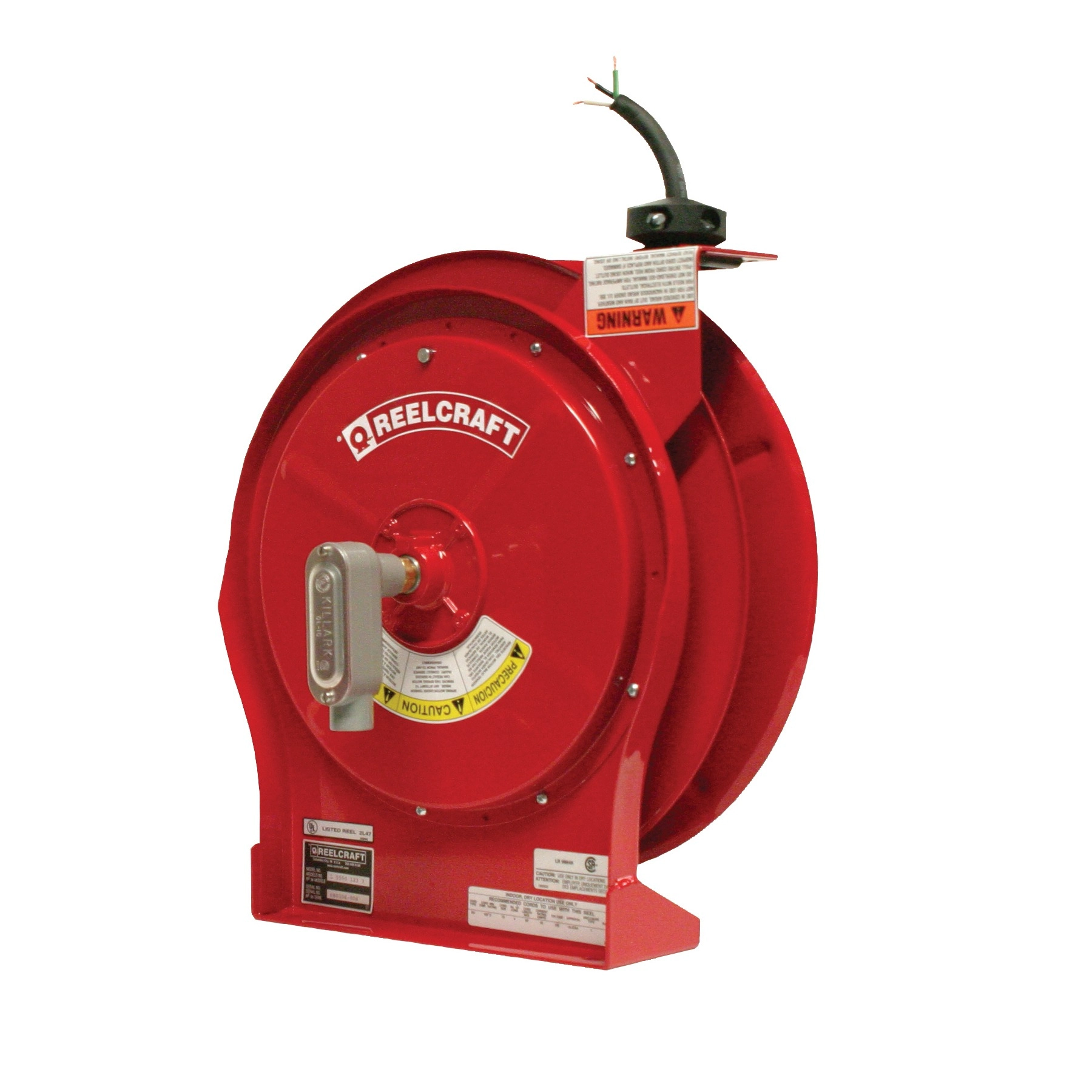 Spring Rewind Cord Reel