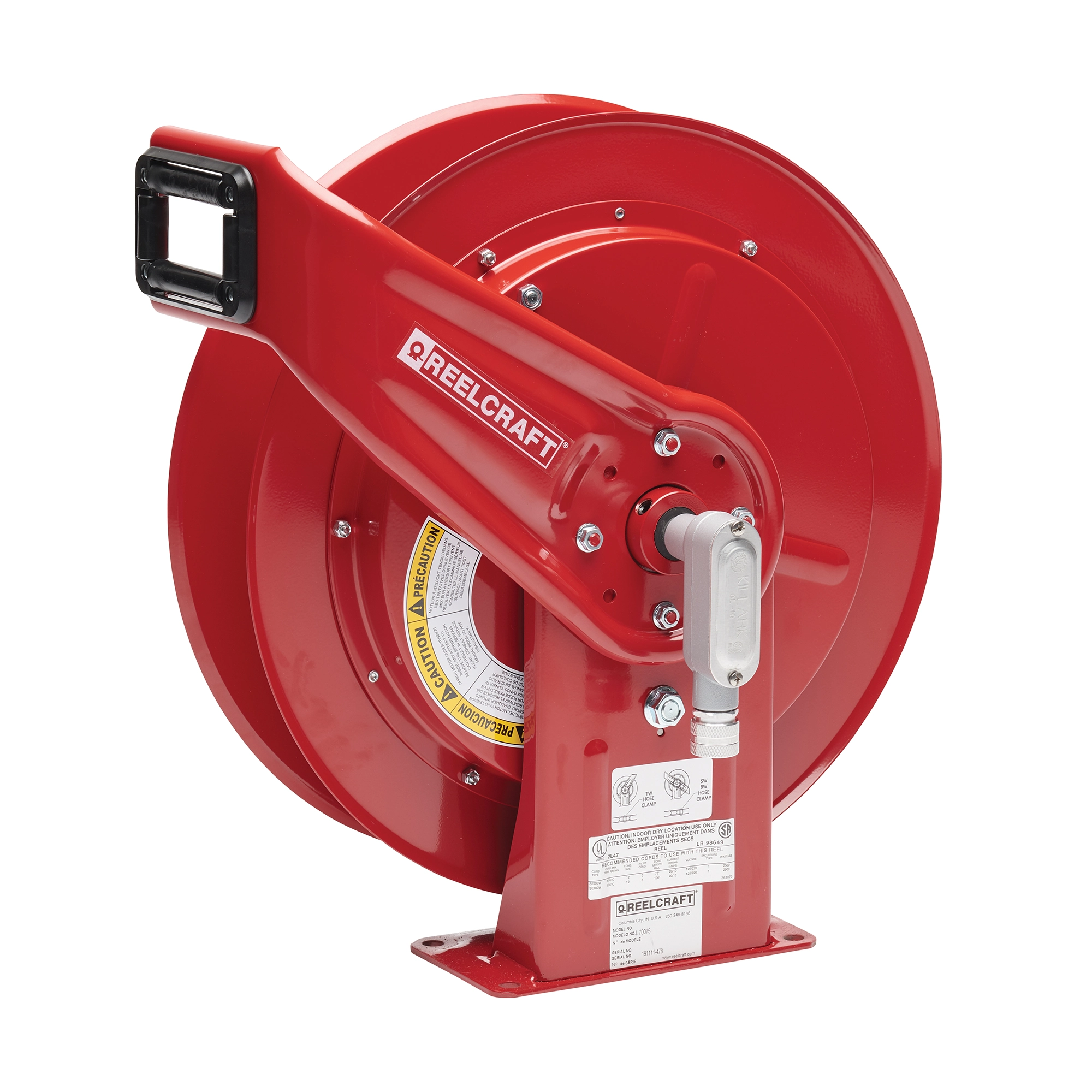 Spring Rewind Cord Reel Image