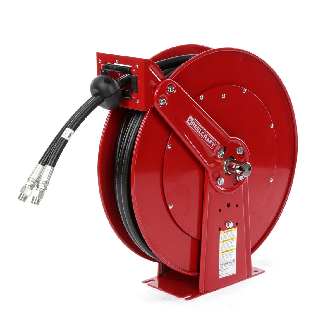 Spring Rewind Twin Hydraulic Hose Reel Image