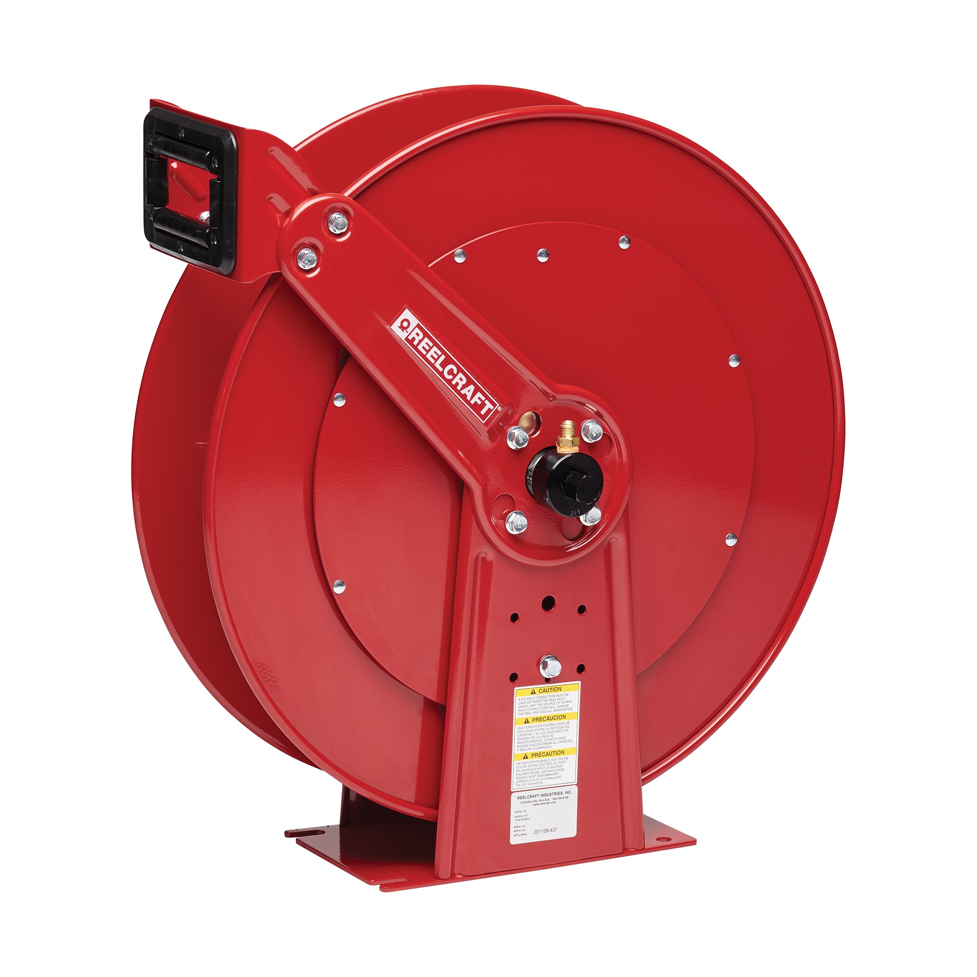 Spring Rewind T-Grade Twin Line Welding Hose Reel
