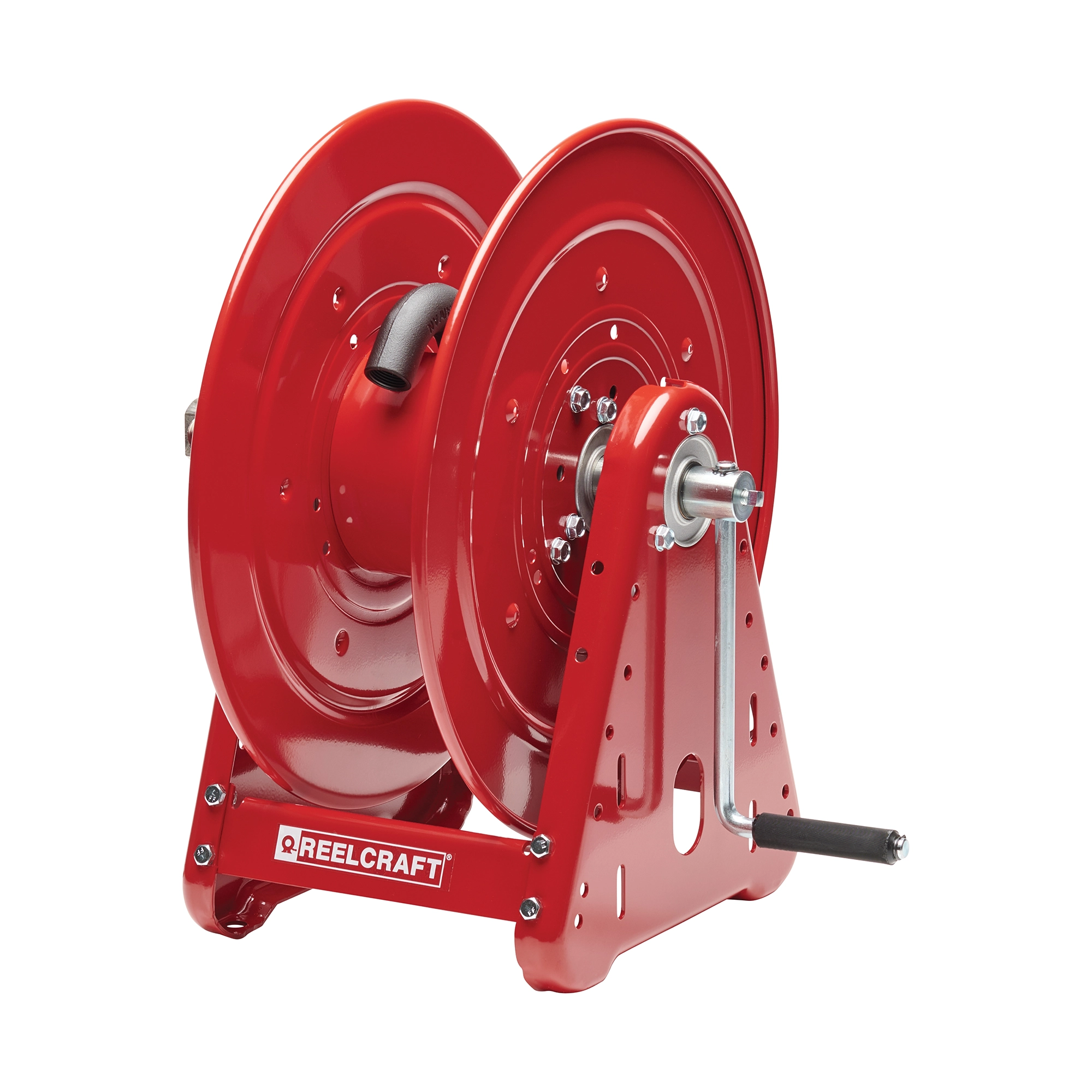 Premium Duty Hand Crank Oil Hose Reel