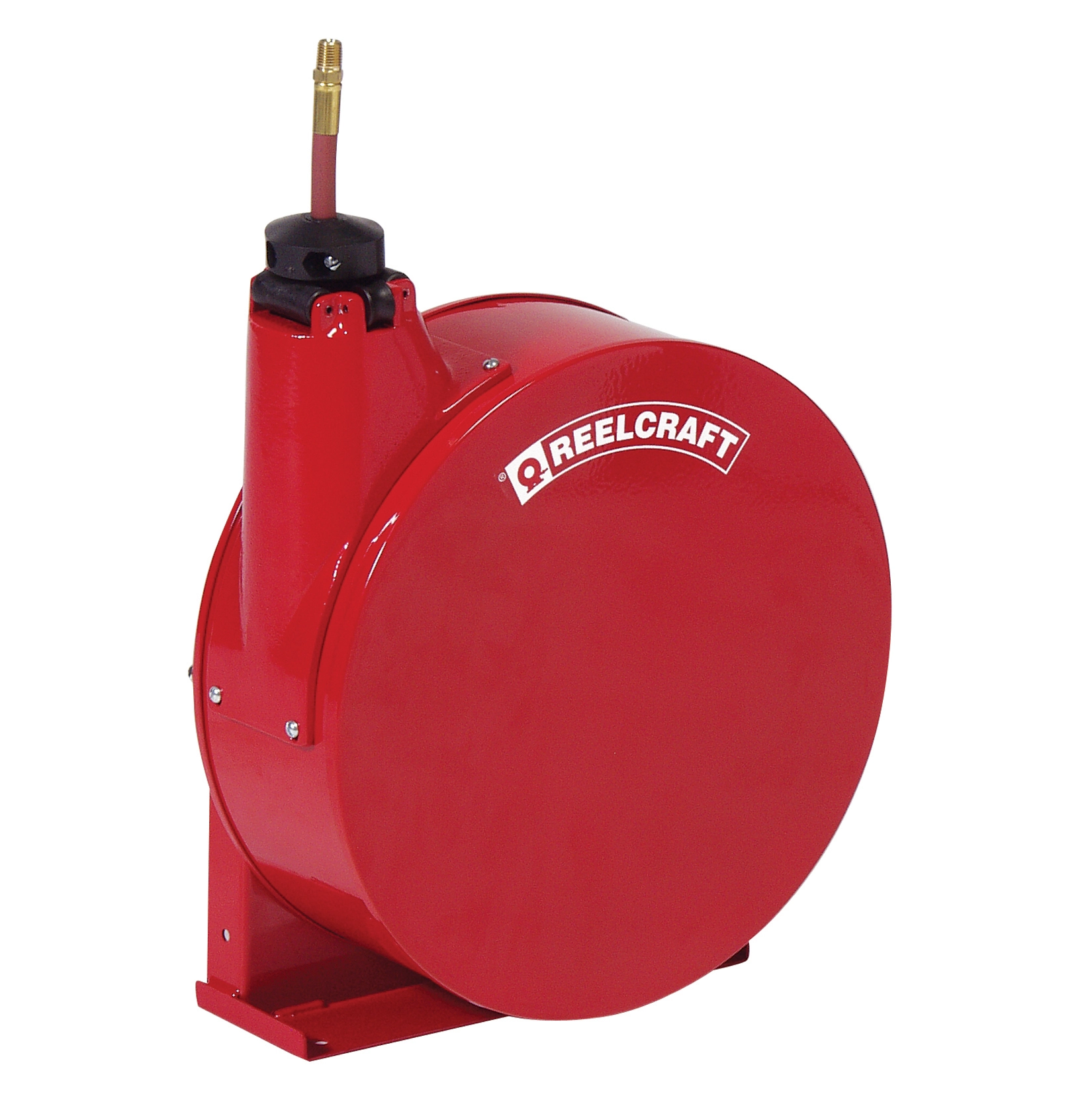 Premium Duty Enclosed Spring Rewind Air and Water Hose Reel