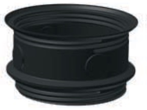 Riser System - 12 in. Threaded Riser