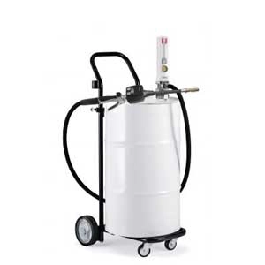 PumpMaster 2 3:1 Pump Portable Package with 4-Wheel Drum Truck
