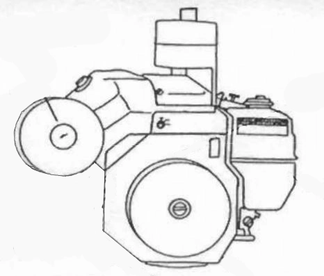 Engine, 18hp Kohler CH18S Spec. Image