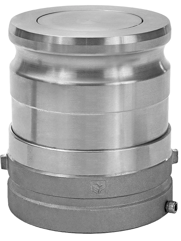 Dual Point Poppet Assembly Swivel Adapter Fitting