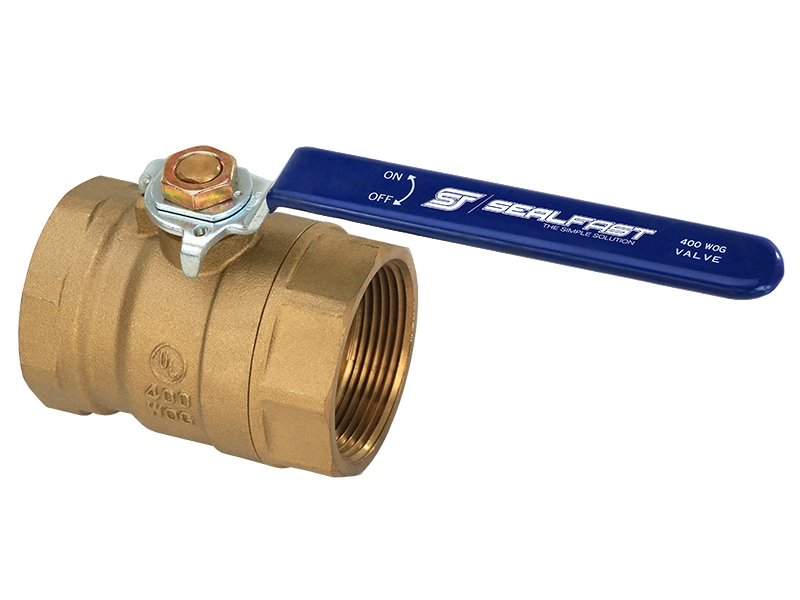 Brass UL Standard Port 2 Piece 400 WOG/CWP Ball Valves Image
