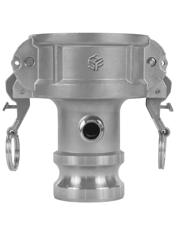 Self-Locking Cam and Groove Coupling with 1/2 in. Tap Image
