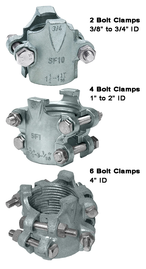 Zinc Plated Iron Universal Clamp